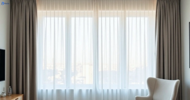 Freshly steam cleaned curtains in ashcroft-nsw QLD